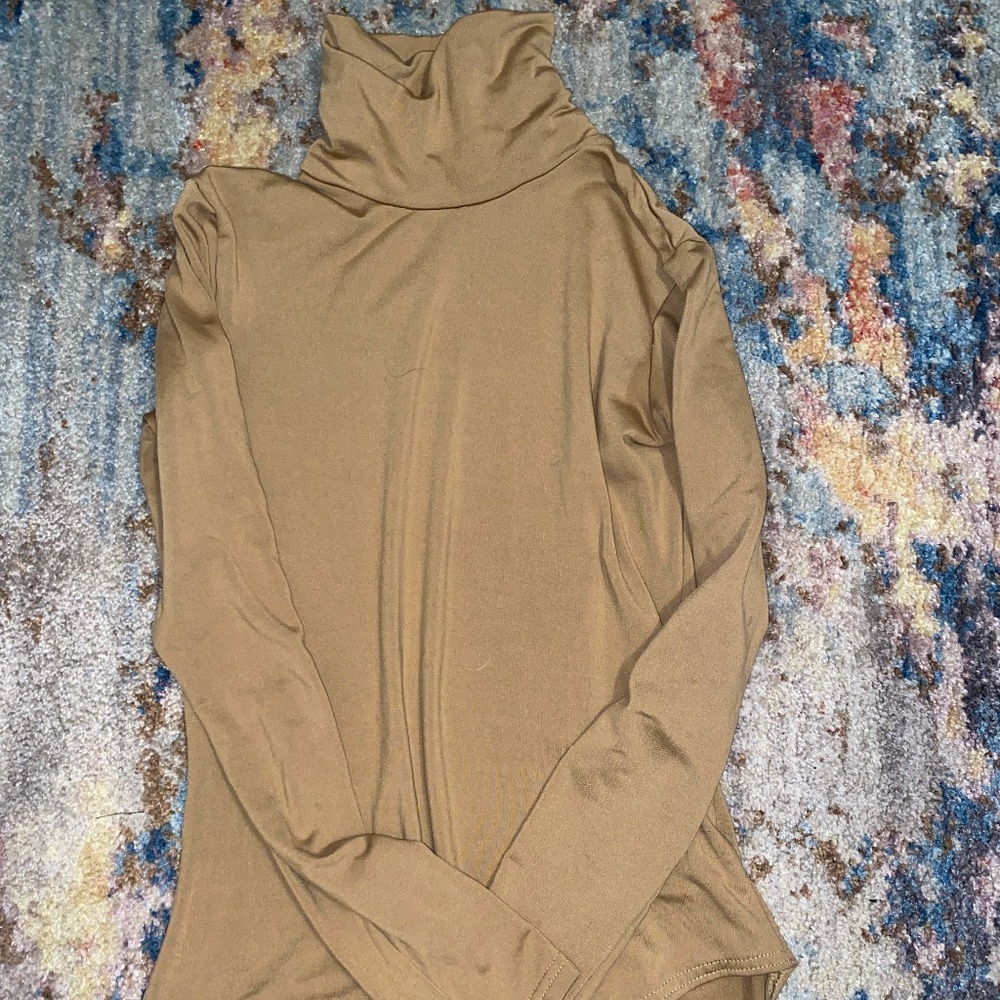 Long Sleeved Turtleneck Bodysuit